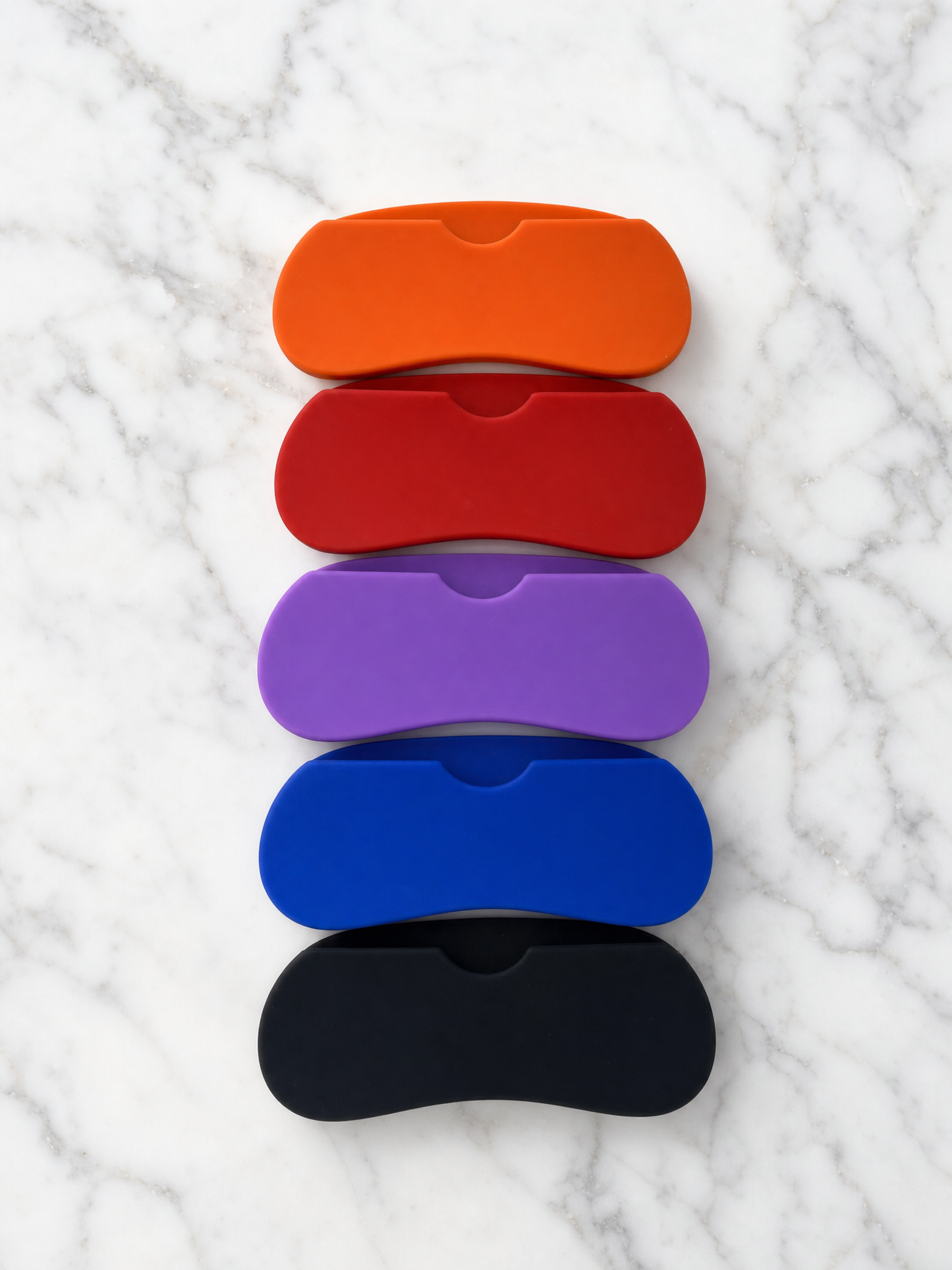Silicone nose reader phone sleeves in all five colors
