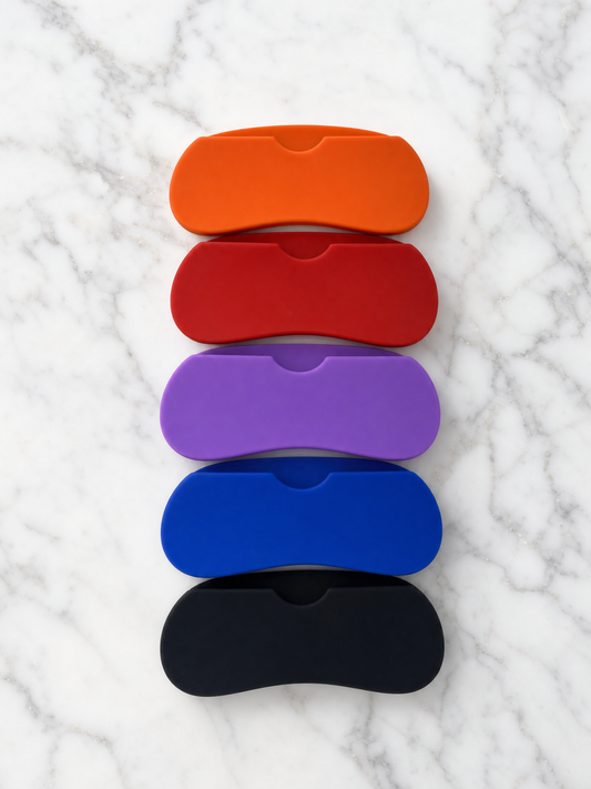 Silicone nose reader phone sleeves in all five colors